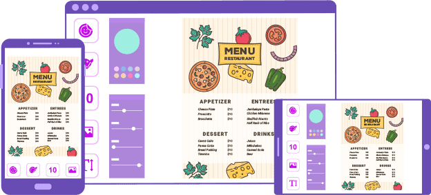 A Quick Overview of Our Menu Card Design Tool